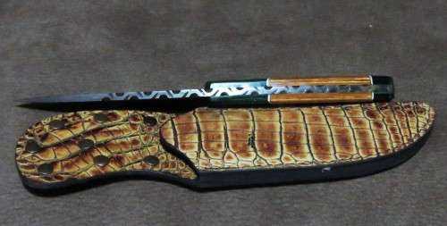 Benchmade Damascus Steel Hunting Knive