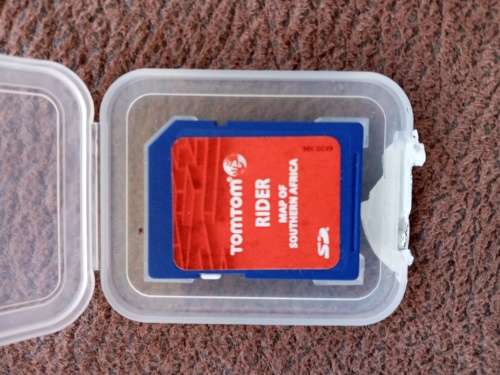 TOMTOM RIDER GPS WITH MAPS AFRICA AND CARDO HEADSET