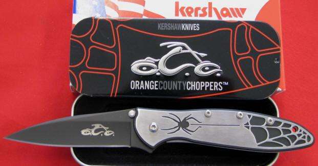Kershaw Knife Model 1660 Orange County Choppers