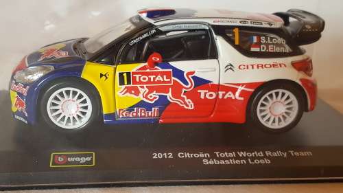 DIE CAST RALLY BBURAGO CITROEN 2012