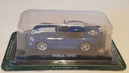 DIE CAST 1996 DODGE VIPER-DELPRADO -IN ORIGINAL CASE