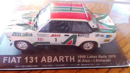 DIE CAST FIAT 131 ABARTH.'RALLY.SCALE 1;43