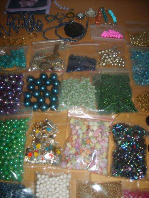 Large Selection of Beads, watch faces, spacers etc