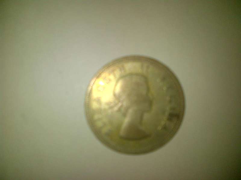 5 x 2and 1/2 shilling coins