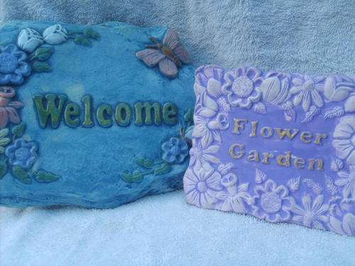 WELCOME AND GARDEN SIGN