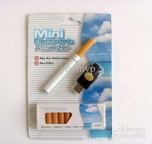 Mini Electronic E-cigarette with 10-Refills