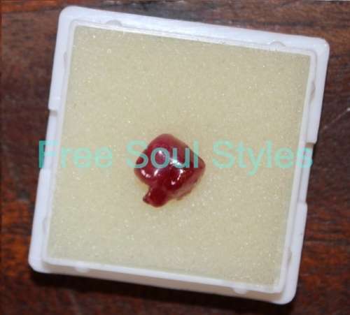7.45ct Natural Raw Ruby