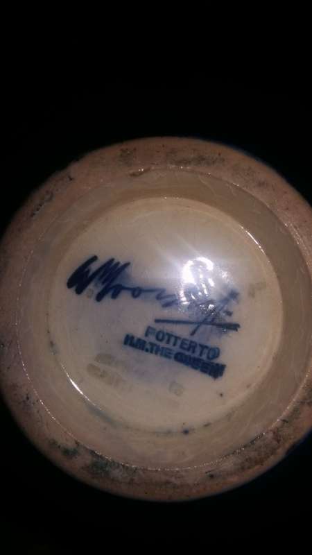 Not Often Seen -  Collection of 4 Genuine Moorcroft Pieces - Please Read Below