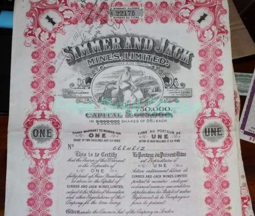 Collection of Tokens - Medallion and Mining Shares - Bid for the Lot