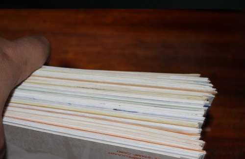 Lot of Stamp Cards - Please Read Below