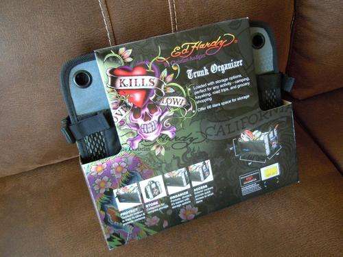 Ed Hardy Love Kills Slowly Trunk Organizer
