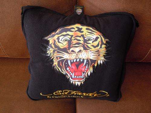 Ed Hardy Tiger Design Fold Up Travel Blanket