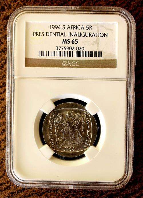 MS65 Inauguration R5 NGC Graded