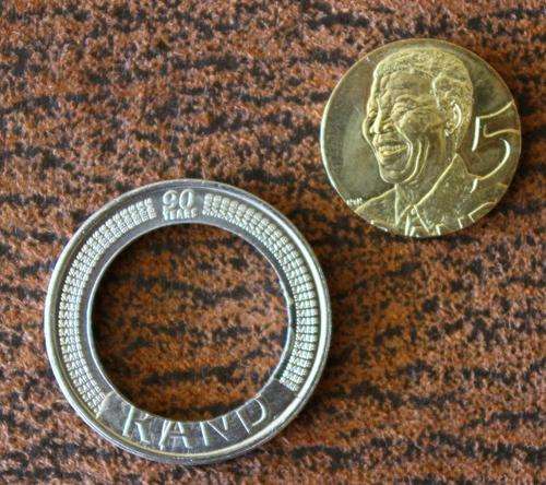 90th Birthday Nelson Mandela Coin ERROR