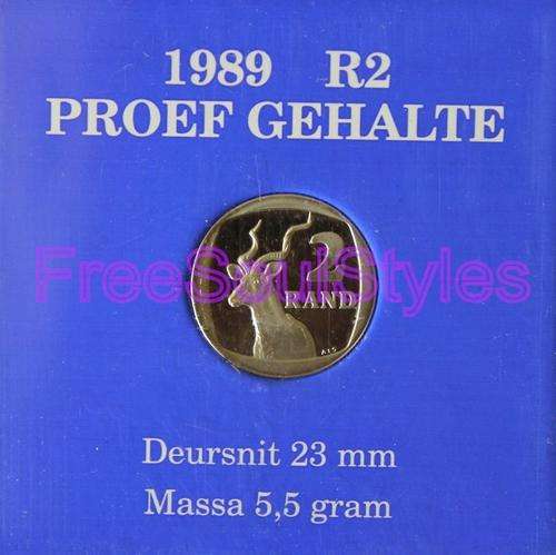1989 R2 Proof in Perspex
