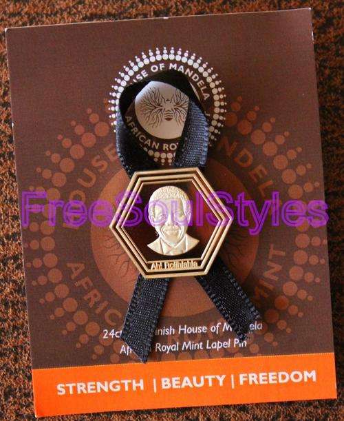 Genuine House of Mandela Lapel Pin
