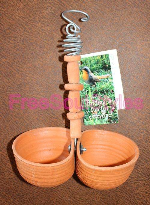 Stunning Double Bird Feeder