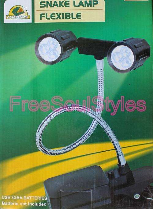 Awesome Flexible Snake Lamp for Camping