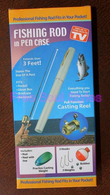 Smallest Working Fishing Rod in the World