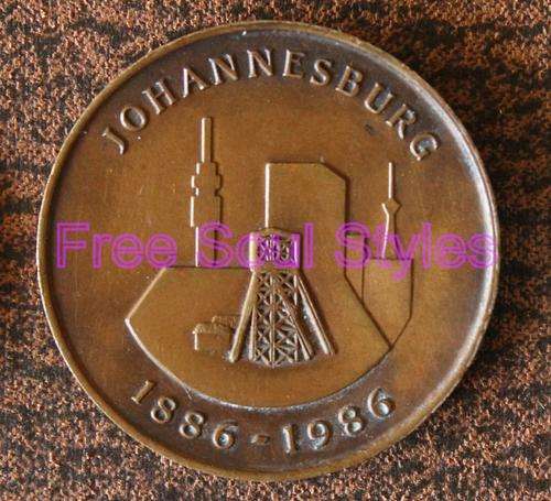 1886 - 1986 Johannesburg Centenary Medallion