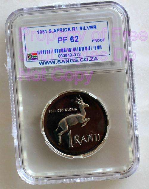 1981 Silver R1 SANGS Graded PF 62