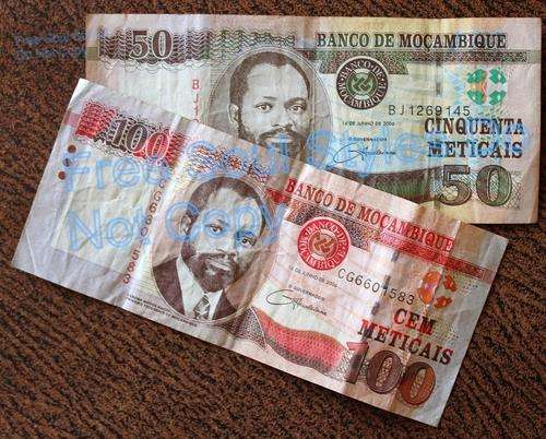2006 Mozambique Duo of 50 and 100 Meticais Featuring Samora Machel