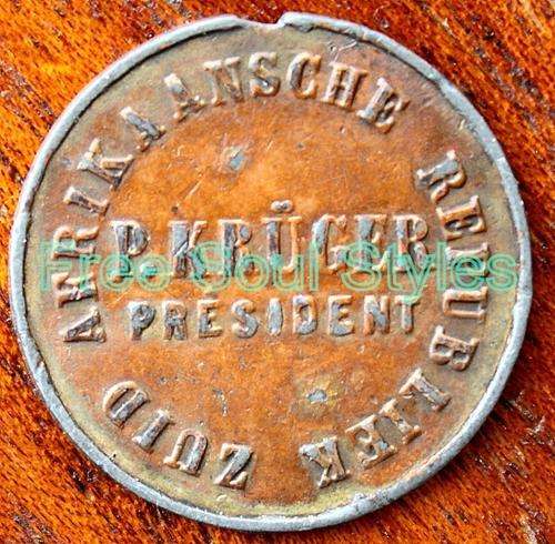 ZAR Tribute Medal to President Paul Kruger Herns #410