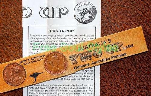 Australian Two Up Game