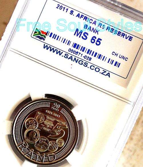 2011 SARB R5 SANGS Graded MS 65