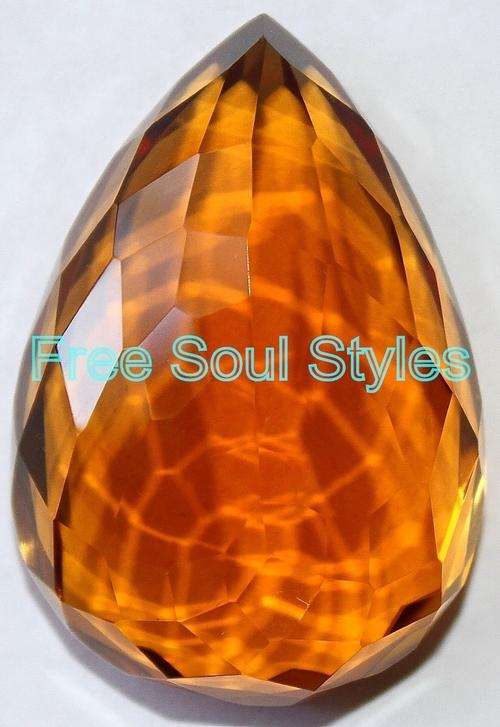 Stunning 159.35ct Certified Yellow Citrine