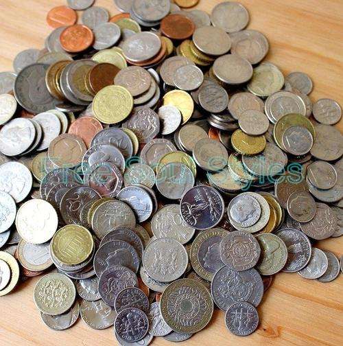 Amazing 1.4kg's of Euros, UK and US Coinage