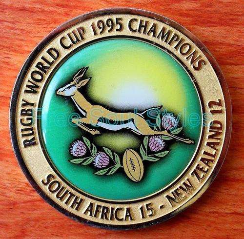 1995 Rugby World Cup Winners Medallion