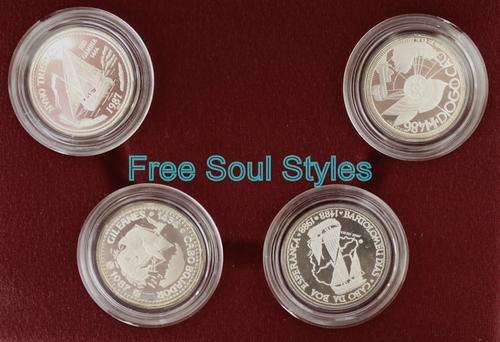 1988 .925 Silver Set of Portuguese Discoveries - in Display Box