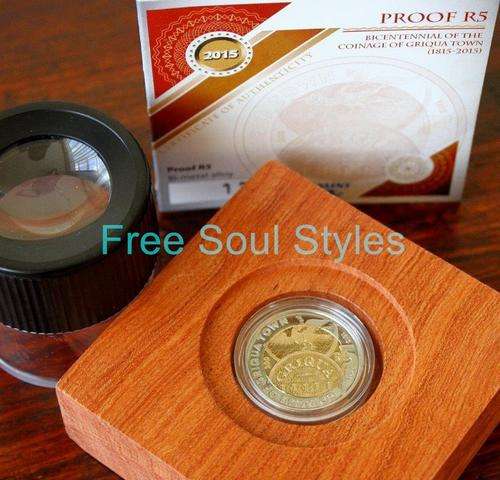 NEW RELEASE!! 2015 Griqua Town Proof R5 from SA Mint