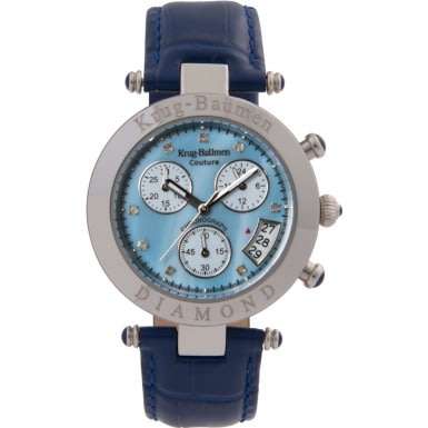 Retail - R12,493.80: 2018 Collection! Krug Baumen Men/Women Couture Chrono Diamond Watch