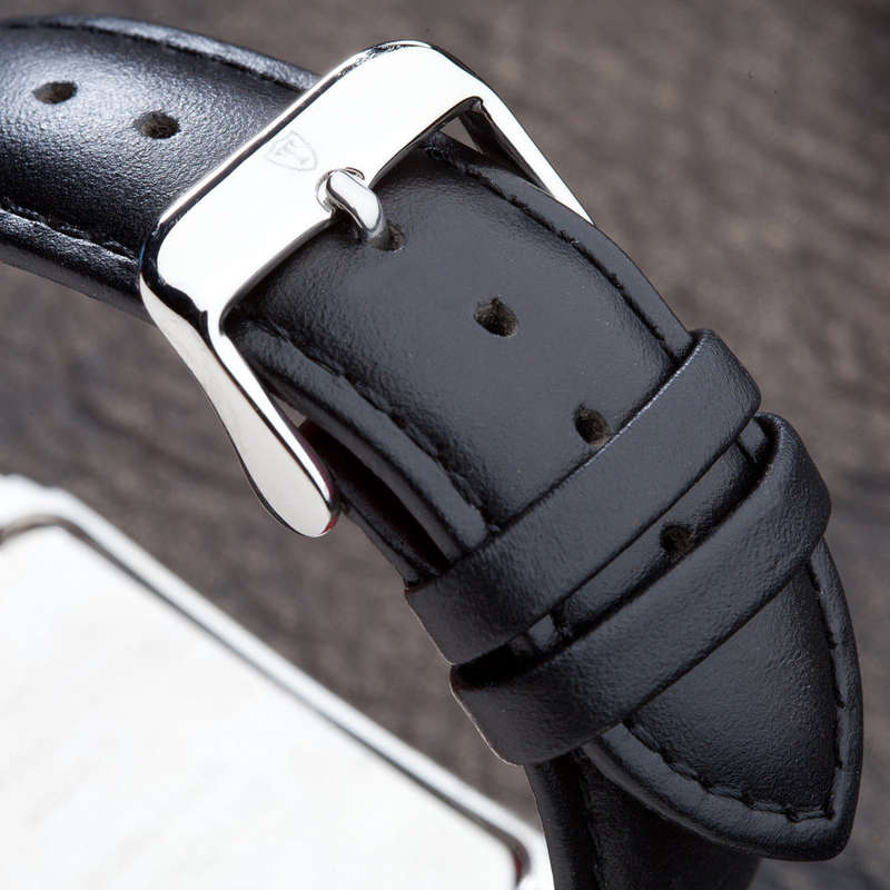 **New** DETOMASO Spacy Timeline Mens Wrist Watch Stainless Steel LED Binary Display Watch
