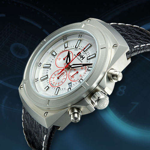Brandt & Hoffman Sleek, low-key design Swiss Chronograph Deacon Men Watch /RETAILS @ $2,300(R27,187)