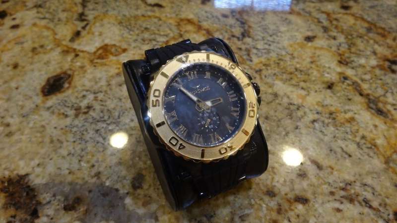 R1 AUCTION**Aquaswiss Bolt G Unisex Black Dial Resin Band Watch Swiss Made Retail: $1200 /R14190