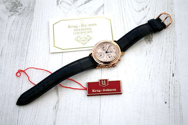 Women s Watches RRP R13 500 Krug Baumen WOMEN Principle CHRONO 18K Rose Gold 8X Genuine Diamond Croc Leather Watch was sold for 970.00 on 13 Apr at 14 01 by Haute Horology Co. in Johannesburg ID 33691...