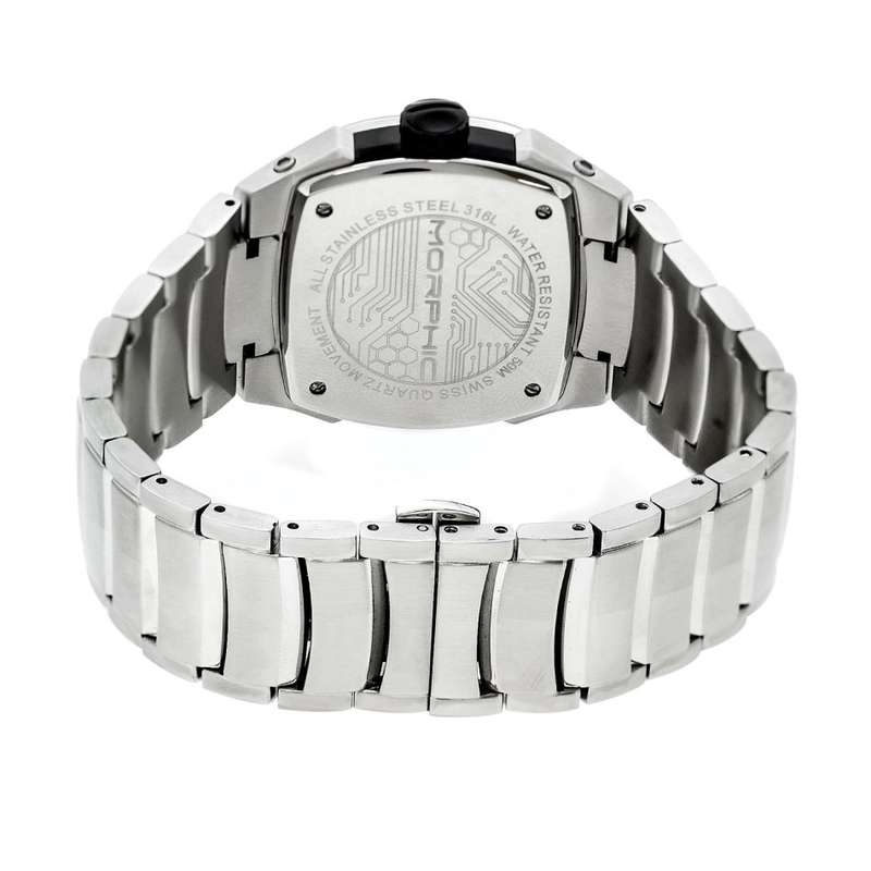 LATE ENTRY RETAILS @ R14,190.20 Morphic M43 Series Men's Chronograph Stainless Steel bracelet Watch
