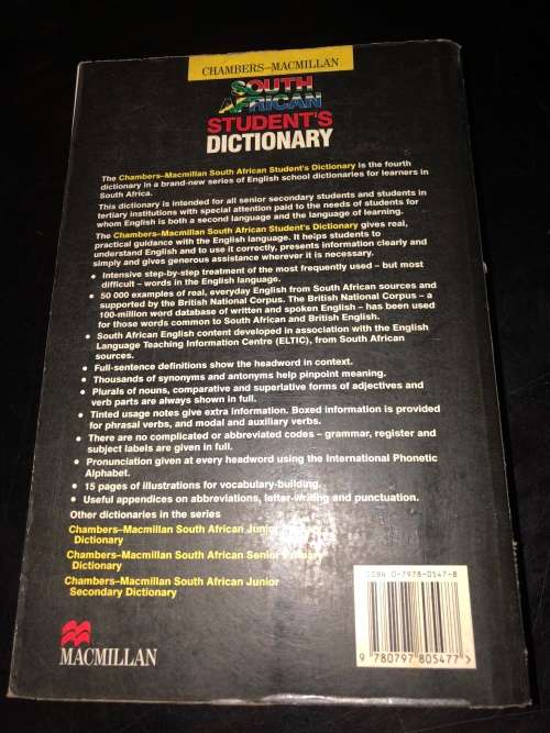 South African Students Dictionary