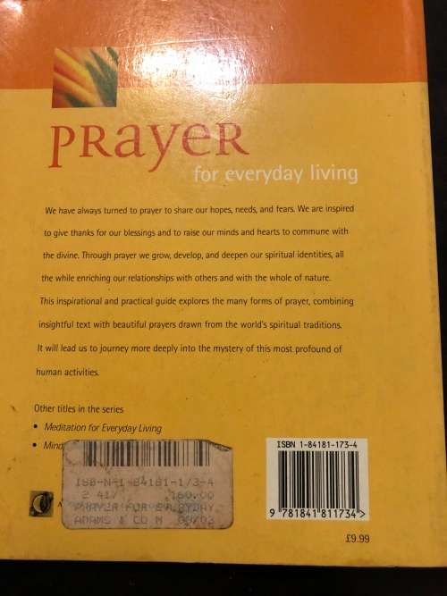 3 x books - Poems, closer to God, Prayer