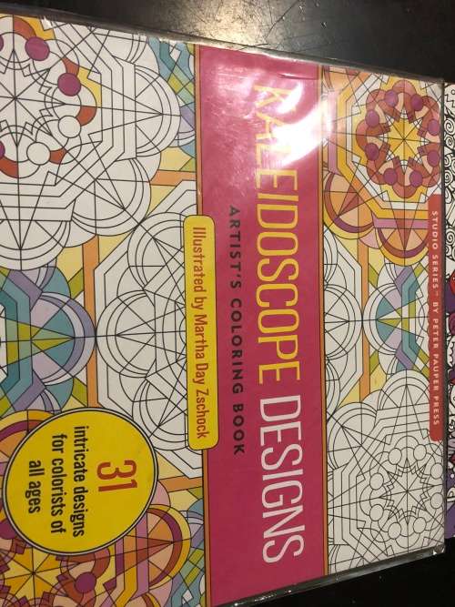 Adult colouring books
