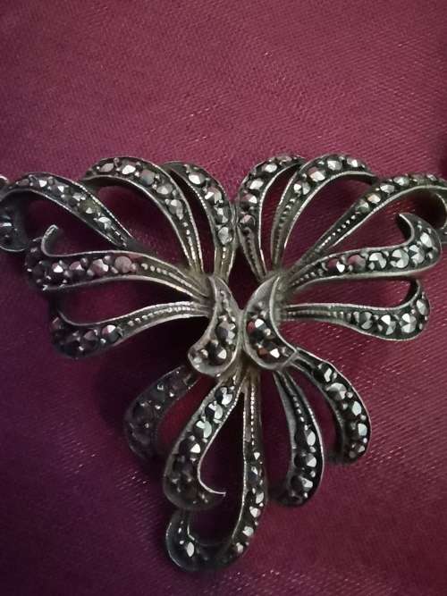 Beautiful Sterling silver 50s necklace