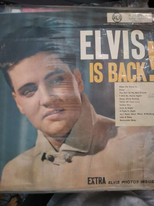 Elvis is back - vinyl