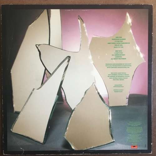 3-D (self-titled) LP/Album (1980 US Import) VG+/VG-