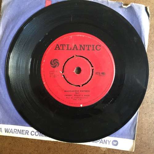 Crosby, Stills & Nash - Marrakesh Express 7"/Single (1969 SA Press) G