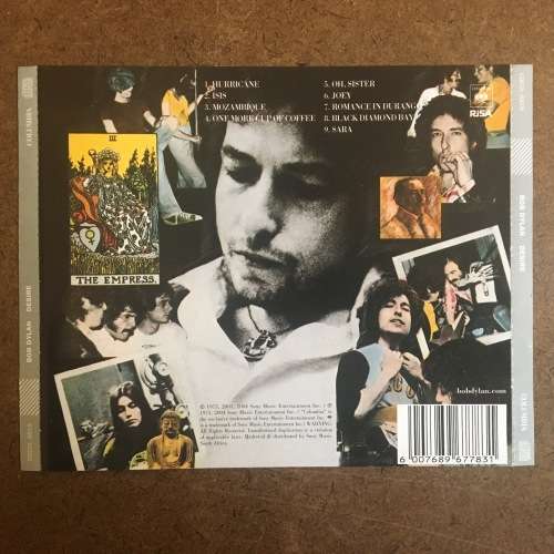 Bob Dylan - Desire CD/Album (2004 SA Reissue) VG
