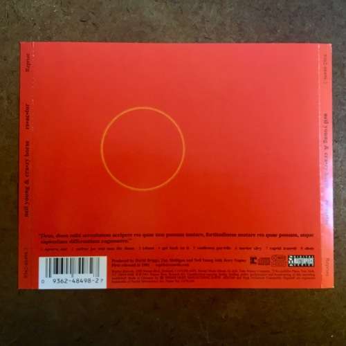 Neil Young & Crazy Horse - Reactor CD/Album (2003 Euro Remaster) VG-/VG+