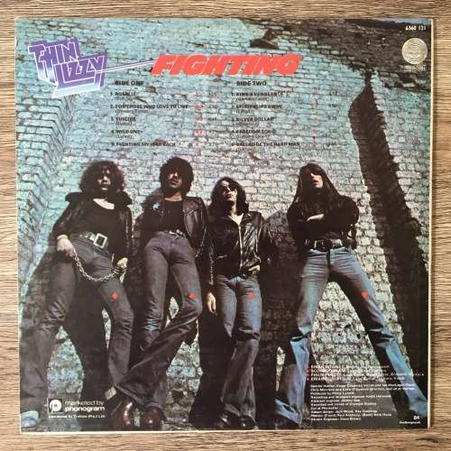 Thin Lizzy - Fighting LP/Album (1975 SA Press) VG+/VG+
